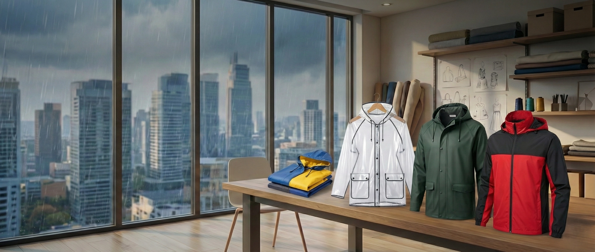 Custom Raincoats & Jackets